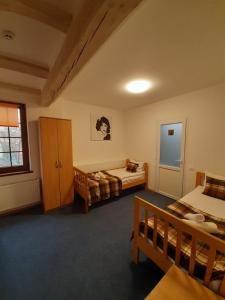 Postel nebo postele na pokoji v ubytování Coin Hotel