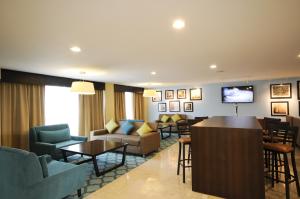 O zonă de relaxare la Holiday Inn Express Toluca, an IHG Hotel