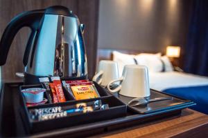 Rúm í herbergi á Holiday Inn Express Strasbourg - Sud by IHG