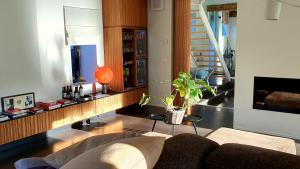 Χώρος καθιστικού στο B&B Park7 Wavre - Leuven