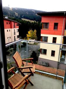 Uma varanda ou terraço em Luxury Keilberg Apartment