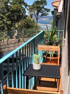 Балкон или терраса в Alójate en Vigo! Casita bien equipada