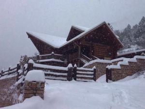 Mythica Chalet during the winter
