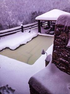 Mythica Chalet during the winter