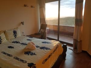 Llit o llits en una habitació de Old Abyssinia Lodge