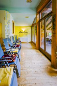 Posezení v ubytování Pension Unterhof