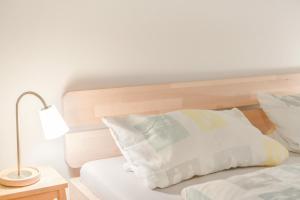 Postel nebo postele na pokoji v ubytování Ferienwohnung Keul