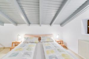 Postel nebo postele na pokoji v ubytování Ferienwohnung Keul