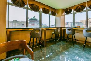 西安森德酒店餐厅或其他用餐的地方