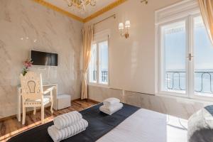 Postel nebo postele na pokoji v ubytování Olivia Luxury Rooms