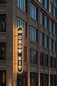 a hotel sign in front of a building at The Chow Kit - an Ormond Hotel in Kuala Lumpur