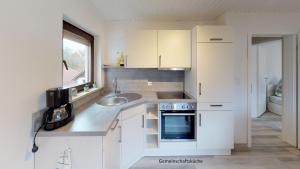 Küche/Küchenzeile in der Unterkunft Apartments Mosbach