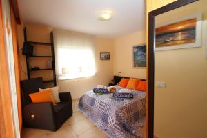 Posteľ alebo postele v izbe v ubytovaní ARENDA Villa Tina + 17 fotografií