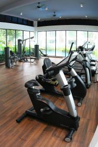 Fitnesscentret og/eller fitnessfaciliteterne på MOUNTAIN VIEW COZY HOME @ MIDHILLS GENTING