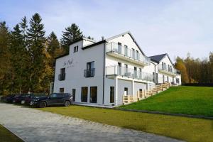 Budova, v ktorej sa apartmánový hotel nachádza