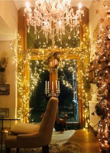 The lobby or reception area at Shoyswell Cottage 