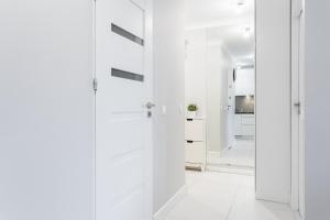 Kuchnia lub aneks kuchenny w obiekcie Apartament Forest - Parking - Praia Apartments Sopot Aquapark