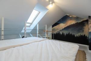 Posteľ alebo postele v izbe v ubytovaní Apartament K2