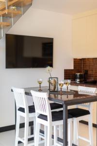Kuchyňa alebo kuchynka v ubytovaní Apartament K2