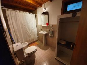Um banheiro em Cabañas Normana Inn