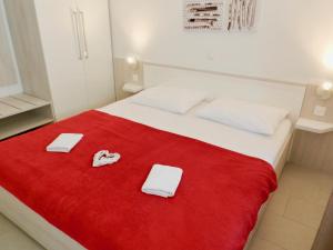Postel nebo postele na pokoji v ubytování Diamant Apartments