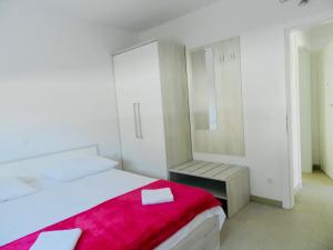 Postel nebo postele na pokoji v ubytování Diamant Apartments