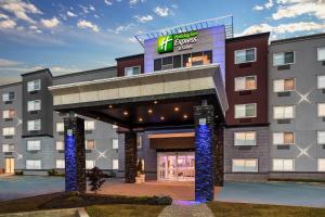 a rendering of the front of a hotel at Holiday Inn Express & Suites Halifax - Bedford, an IHG Hotel in Halifax