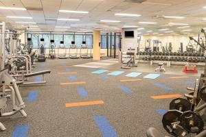 Fitness centrum a/nebo fitness zařízení v ubytování Holiday Inn Express Princeton Southeast by IHG