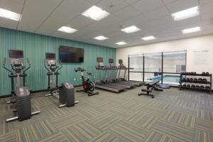 Fitness centrum a/nebo fitness zařízení v ubytování Holiday Inn Express Oneonta by IHG