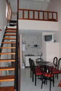 Kuchyň nebo kuchyňský kout v ubytování Ayuntunhue Apart Hotel