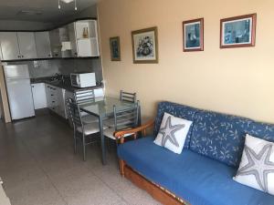 Zona de estar de Apartment on Playa Las Vistas