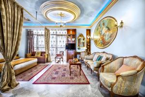 Posezení v ubytování Imperial Palace Classical Hotel Thessaloniki