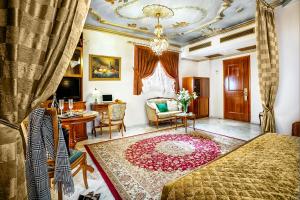 Posezení v ubytování Imperial Palace Classical Hotel Thessaloniki
