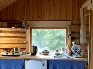 Una cocina o zona de cocina en Järvenukka Puhkemaja