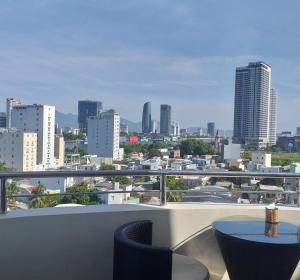 A general view of Đà Nẵng or a view of the city taken from a szállodákat