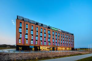 una representación de un edificio delante en Holiday Inn Express - Rzeszow Airport, an IHG Hotel, en Jasionka