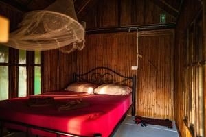 Cama o camas de una habitación en Ao Nang Bamboo Resort