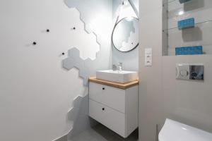 Kúpeľňa v ubytovaní Apartament Pod Czantorią z tarasem - Dream Apart + 12 fotografií
