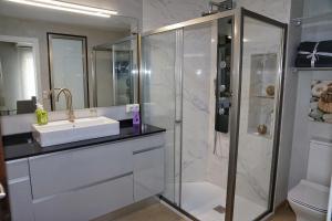 Kylpyhuone majoituspaikassa El Balcon
