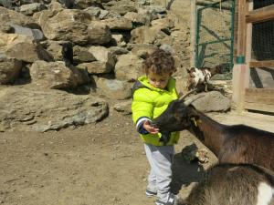 Deti v ubytovaní Apartamentos Rurales Les Barnedes