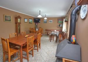 Гостиная зона в Pensión Casa Elena