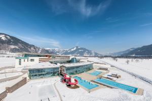Widok na góry z tego aparthotelu