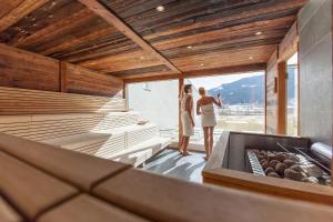 Widok na góry z tego aparthotelu
