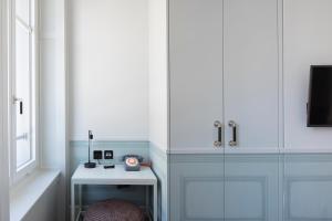 Μια τηλεόραση ή/και κέντρο ψυχαγωγίας στο Boutique & Art Hotel Helvetia