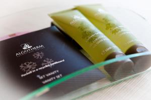 two passports sitting next to each other on a table at Residence Lenno in Lenno