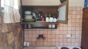 Nhà bếp/bếp nhỏ tại Megalos kampos