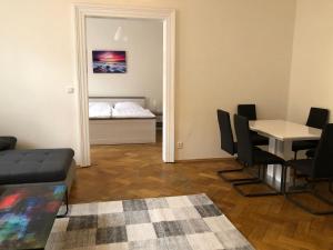 Posezení v ubytování Welcome Hostel & Apartments Praguecentre