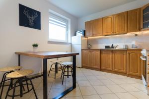 Kuchyňa alebo kuchynka v ubytovaní Wodna Street Big Family Apartment