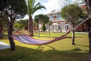 A garden outside Sand and Sea