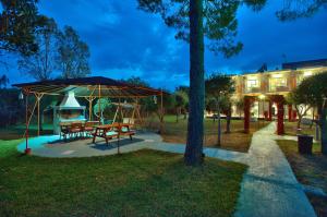 A garden outside Sand and Sea